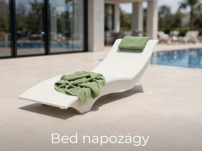 Concrete sunbed - Bed