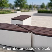 Finombeton padok, ülőkék - Seatood