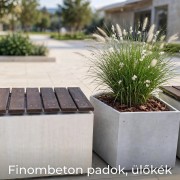 Seafood - Fine concrete benches, seats