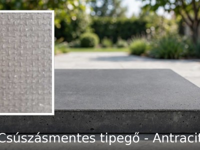 Fine concrete stepping stones
